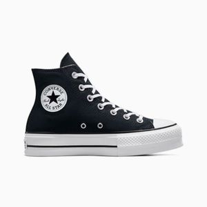 NEVER worn black converse platform